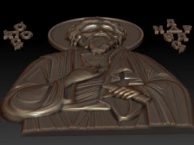 Andrew the Apostle 3D model