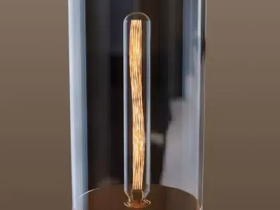 Decorative filament lamp 3D model