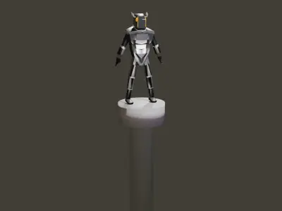 mecha Free low-poly 3D model