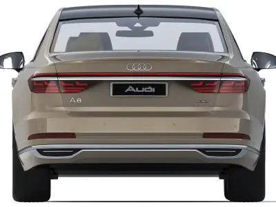Audi A8 2018 3D model