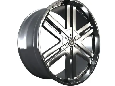 Wheels pack 3D model