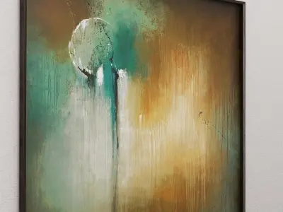 Decorative set Office 3D model