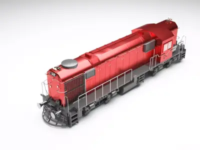 Train 3D model
