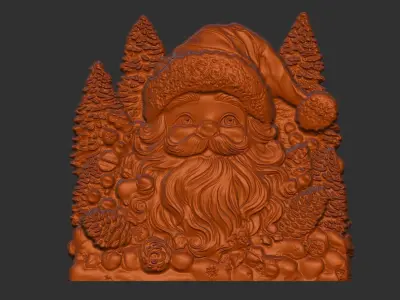 sanda decor cnc model 3D print model