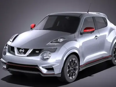 Nissan Juke Nismo RS 2017 VRAY 3D model