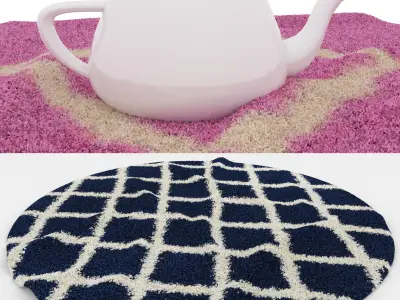 Rugs No 118 Low-poly 3D model