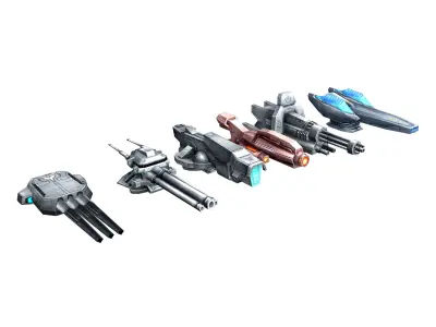 Spaceship - Fort 03 3D model