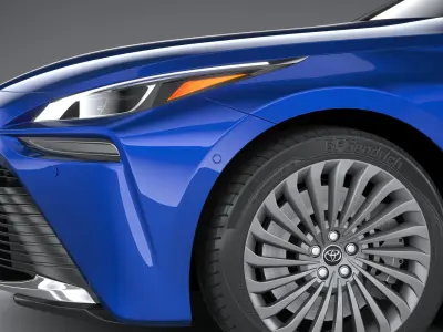 Toyota Mirai 2022 3D model