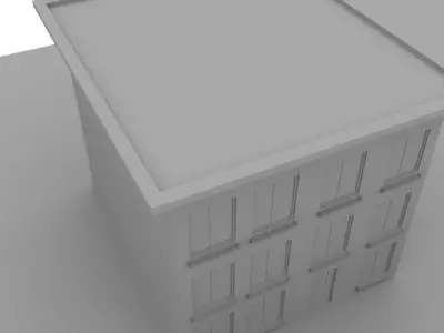building model 1 Low-poly 3D model