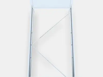 HEMNES Bed frame 4 3D model