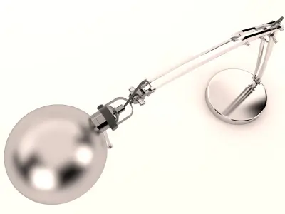 Metal Desk Lamp 3D model