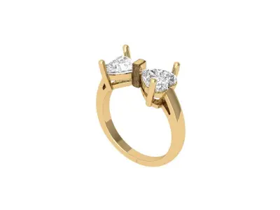 Wedding Ring  3D print model 3