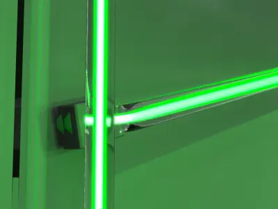 Music Note 3 - Neon Sign 3D model