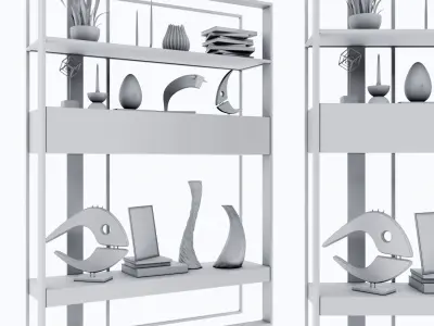 Shelf 3D model 3D model
