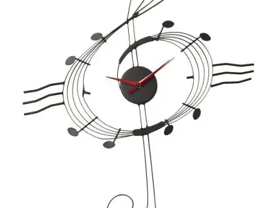 Miguell Wall Clock 3D model