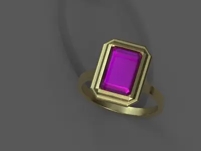 High-Quality 3D Ring Model 3D model