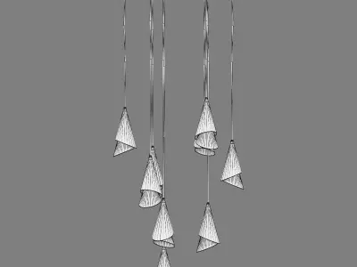 757090 Cone Lightstar Pendant Lamp 3D model