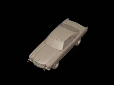 CHEVROLET MONTE CARLO 1972   3D print model