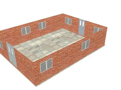 Grain Store House 3D Model max 3D model