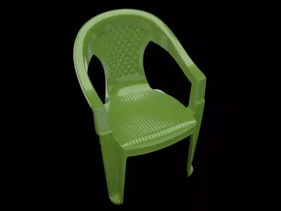 plastic chair 3D model