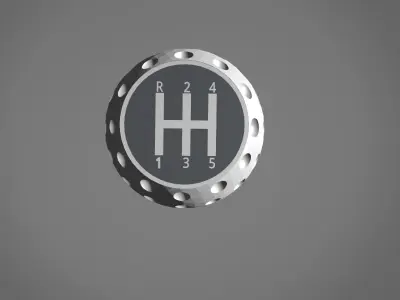 3D Printable Golf Ball Style Gear Knob Complete Legacy Pack  3D print model