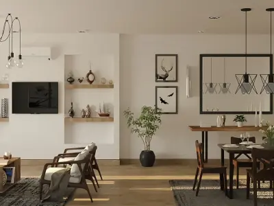 Reception 3D model