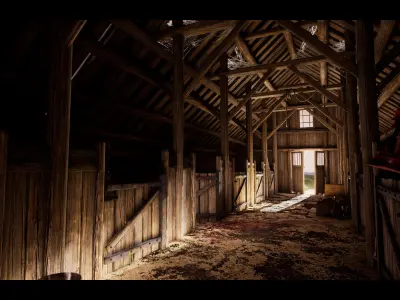 Stable Environment Game Ready Low-poly 3D model