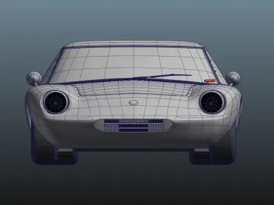 LOTUS 47GT 3D model