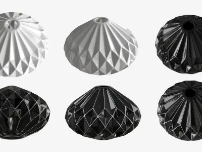 Decor Vase 017 Low-poly 3D model