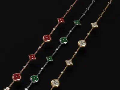 Louis Vuitton-Bracelet 3D print model