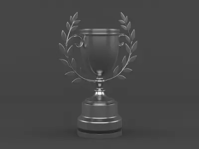 Trophy Cups 3D model 43