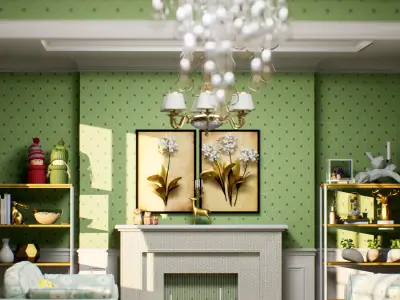 American Interior  3D model