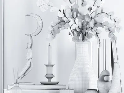 Decorative set 15 3D model