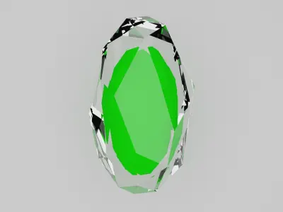 Crystals RGB Free 3D model