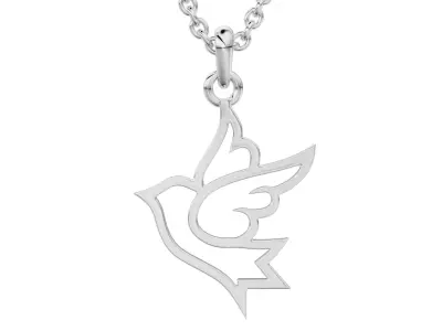 Bird Pendant Set01 3D print model