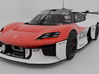Porsche Mission R 3D model
