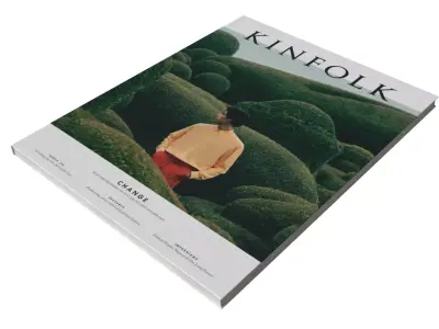 Kinfolk Magazine Issue 35 Change Low-poly 3D model