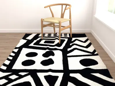 Rugs No 171 Low-poly 3D model