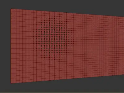 MODEL-WALL 052 3D model