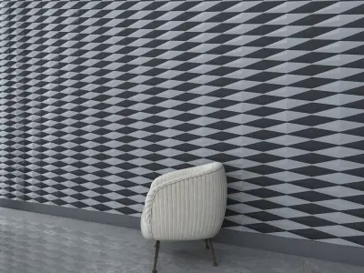 3d wall panel 3D model