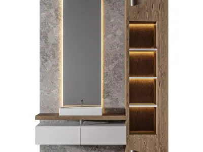 Luxury Bathroom 171 3D model