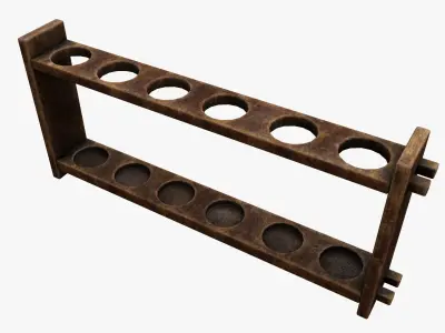 Arrow Holder Low-poly 3D model