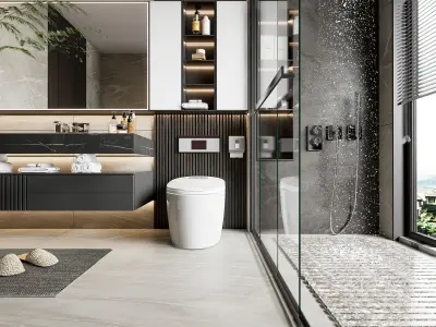 Bathroom 40 3D model