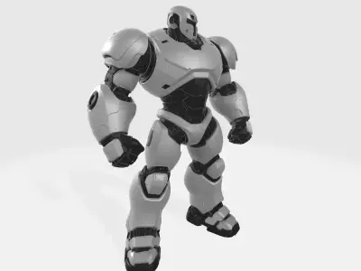 Robot Steel Titan 3D print model