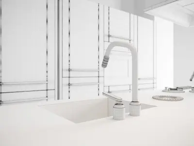BB Scenes 02 - Kitchen 3D model