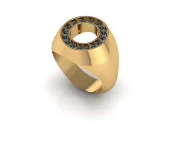 Signet Ring 3D print model