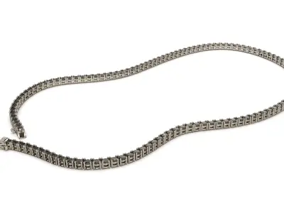 TENNIS NECKLACE 3D print model