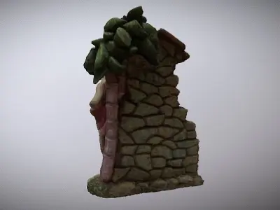 Nativity Scene Ornament Photogrammetry Free 3D model