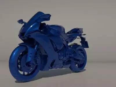 Yamaha YZF R1 2020 3D Model Ready to Print STL File 3D print model