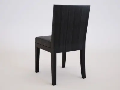 Hermes Padded Chair 3D model
